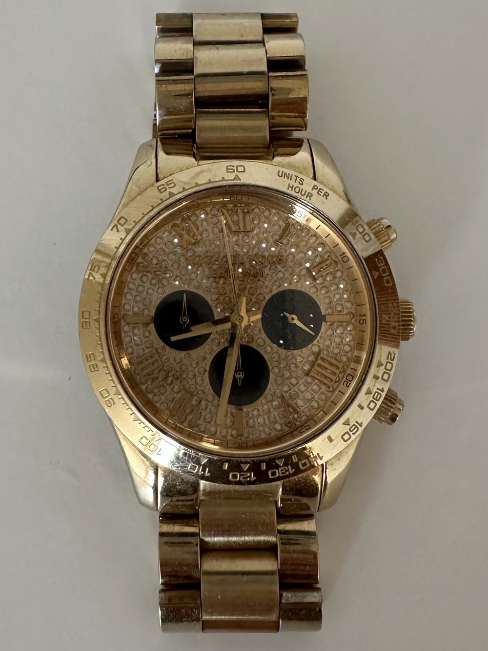 Michael Kor Gold Bracelet Watch - Gold